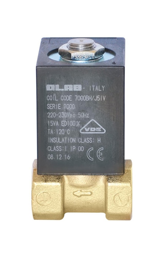 SERIES 7000 N.C. 2/2 ways not serviceable solenoid valves  - 30 mm d.n. Ø13